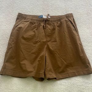 Old Navy Jogger shorts dark khaki Size L